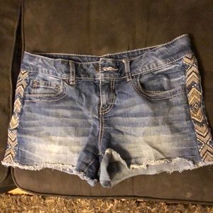 Jean shorts